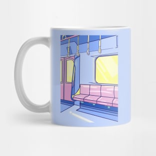 train aesthetic Mug